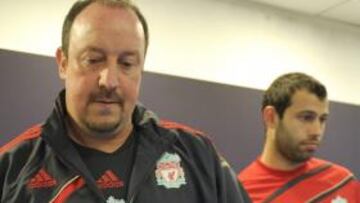 Benítez podría llevarse a Kuyt y Mascherano al Inter