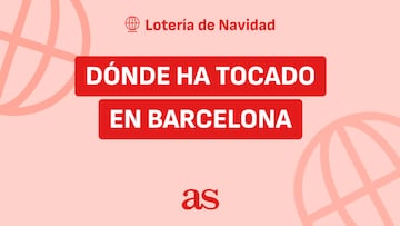 Lotería de Navidad en Barcelona: ¿qué premios del sorteo han caído y dónde tocado?
