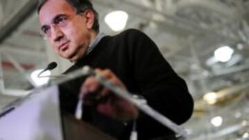 Marchionne en el Sal&oacute;n del Autom&oacute;vil de Detroit.