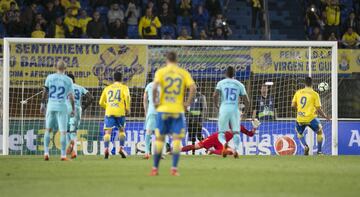 1-1. Jonathan Calleri marcó el gol del empate de penalti.