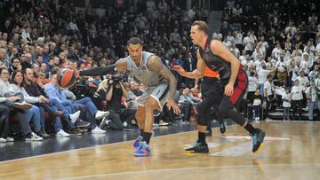El ex azulgrana Edwin Jackson (1), uno de los motores del Asvel Villeurbanne.