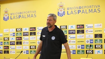 El entrenador de Las Palmas, Manolo M&aacute;rquez, ha dimitido.