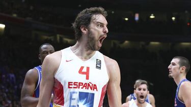 Pau Gasol, ante Francia.