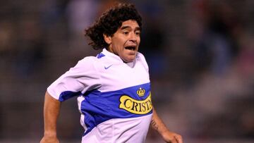 El d赤a que Diego Maradona jug車 por Cat車lica en San Carlos