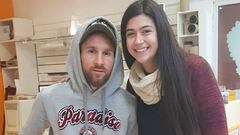 La visita sorpresa de Messi y Antonella a un shopping en Funes