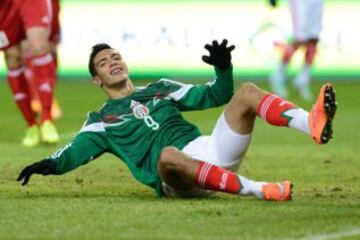 Jiménez jugó la Copa del Mundo de Brasil 2014, torneo que cambiaría su carrera por siempre.