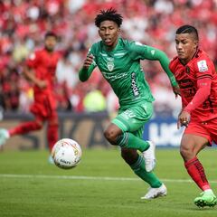 América suma en Bogotá: Intenso empate ante Equidad