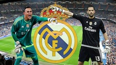 Keylor y Casilla echan el cierre