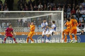 3-0. Pepe sube el tercer tanto al marcador.