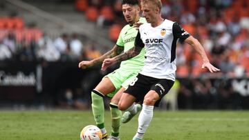 Wass, en el partido liguero ante el Athletic.