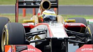 <b>BUENA JORNADA. </b>De la Rosa volvió a responder con el HRT.