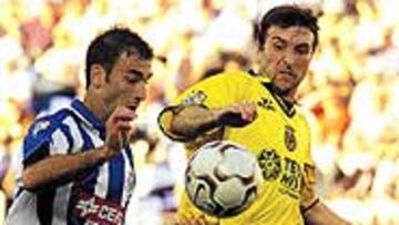 <B>DURO GOLPE</B>. El 5-0 ante el Recreativo ha dejado huella.