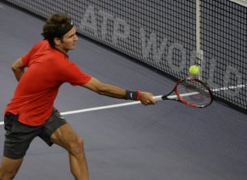 Roger Federer ya está en cuartos de final del Masters de Shanghai.