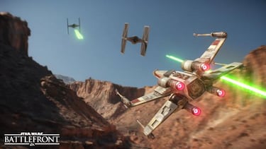 Star Wars Battlefront, reventando naves del imperio