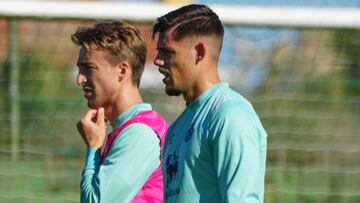 Javi Castro y Montero, del Racing.
