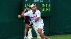 Fernando Gonz&aacute;lez estuvo presente en m&aacute;s de una d&eacute;cada en Wimbledon. 