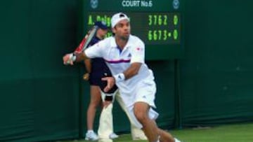 Fernando Gonz&aacute;lez estuvo presente en m&aacute;s de una d&eacute;cada en Wimbledon. 