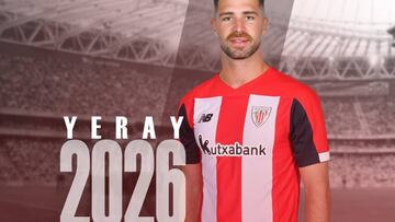 Yeray renueva por cuatro años, hasta 2026, y cláusula de 70M€