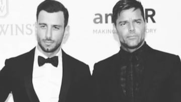 Ricky Martin y Jwan Yosef. Im&aacute;gen: Instagram