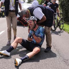 No habrá récord: Cavendish abandona el Tour entre lágrimas