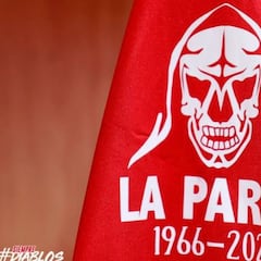 Toluca rindió homenaje a La Parka con detalle en el uniforme