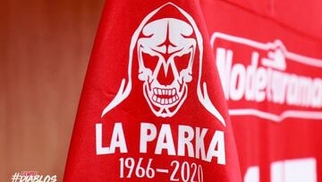 Toluca rindió homenaje a La Parka con detalle en el uniforme