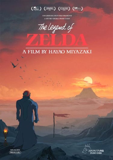 The Legend of Zelda al estilo del Studio Ghibli