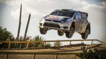 Sebastien Ogier ha volado con su Volkswagen en M&eacute;xico.