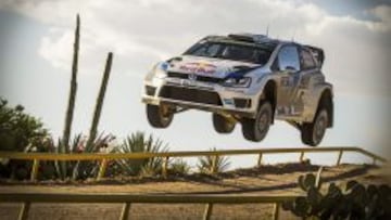 Sebastien Ogier ha volado con su Volkswagen en M&eacute;xico.