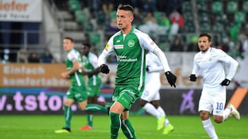 Jordi Quintill&agrave;, jugador del Saint Gallen suizo.