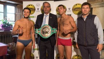 Sergio García pelea por el título Silver del Consejo Mundial de Boxeo (WBC, en inglés) ante Felice Mordelli.