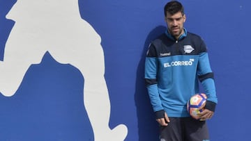 Manu García, jugador del Alavés.