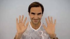 Roger Federer se recupera de su segunda operaci&oacute;n de rodilla.