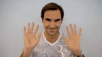 Roger Federer se recupera de su segunda operación de rodilla.