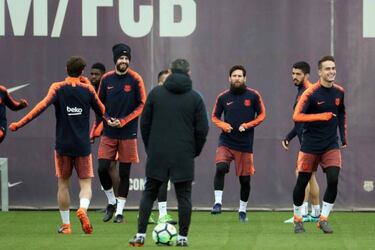 Valverde: "Messi? We haven't pressurized anyone"