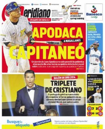 Portadas de la prensa deportiva