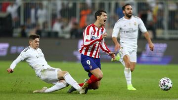 Oficial: un partido de sanción a Valverde por su falta a Morata