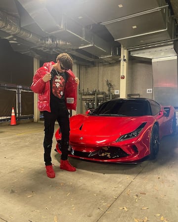 La joven estrella de los Charlotte Hornets es un reconocido fan¨¢tico de los veh¨ªculos de lujo, y as¨ª lo demuestra en sus redes sociales.