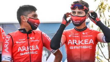 Nairo Quintana, el mejor colombiano en la etapa 1 del Tour de Los Alpes Mar&iacute;timos y de Var.