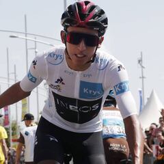 Egan y Rigo, los mejores en una etapa que perjudica a Nairo