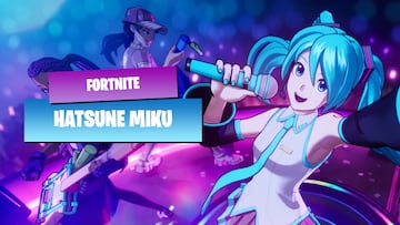 fortnite hatsune miku skin objetos