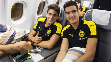 El Dortmund se ha reforzado este verano con dos jóvenes futbolistas españoles: Marc Bartra, del Barcelona, y Merino, de Osasuna.