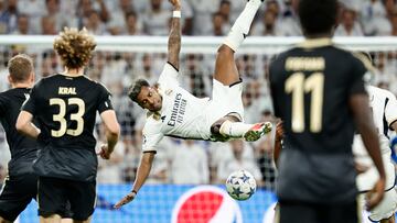 Rodrygo, durante el Real Madrid-Union Berlin.