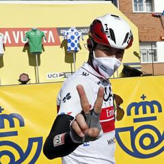 Novena etapa de La Vuelta 2020 en imágenes