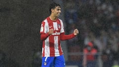 Jo&atilde;o F&eacute;lix celebra su gol al Betis.