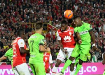 Bernal adelantó a los verdes; Gómez empató para el equipo cardenal.
