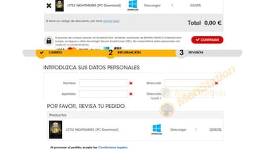 Little Nightmares gratis para Steam en la tienda de Bandai Namco