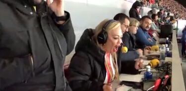 Las mejores frases de Beln Esteban comentando el Atltico de Madrid - Mallorca