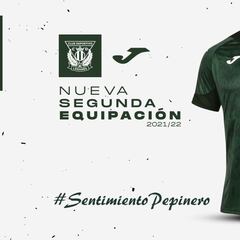El Leganés viste su camiseta literalmente de verde pepinero