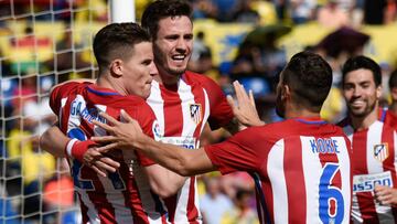 El Atlético uno a uno: Gameiro afina y Saúl somete a Las Palmas